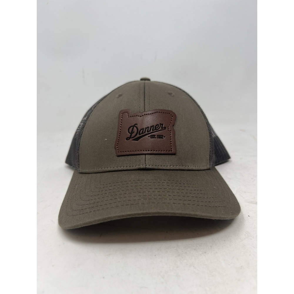 Danner‎ 1932 Snapback Trucker Hat Green One Size Adjustable Mesh Back Richardson